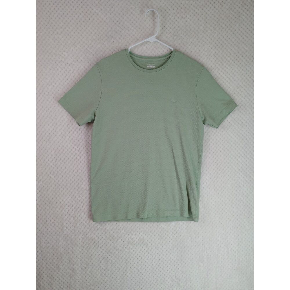 Arturo Calle Men's Medium Light Green Short Sleeve Shirt